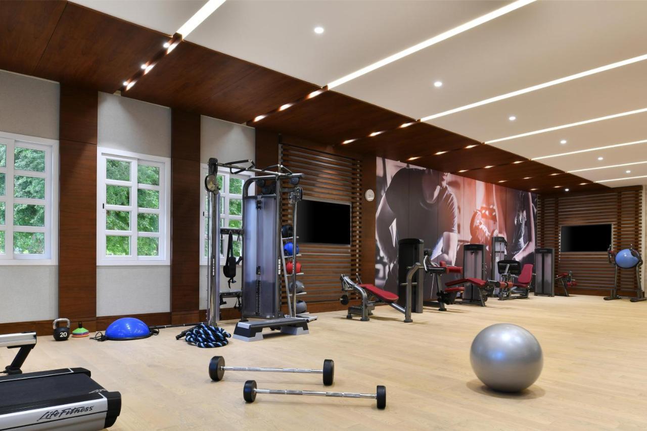 Al Messila, A Luxury Collection Resort & Spa, Dauhá Exteriér fotografie The gym at the hotel