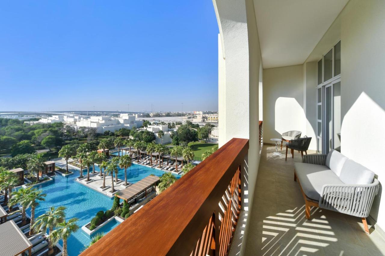Al Messila, A Luxury Collection Resort & Spa, Dauhá Exteriér fotografie View from the balcony of a suite at the hotel