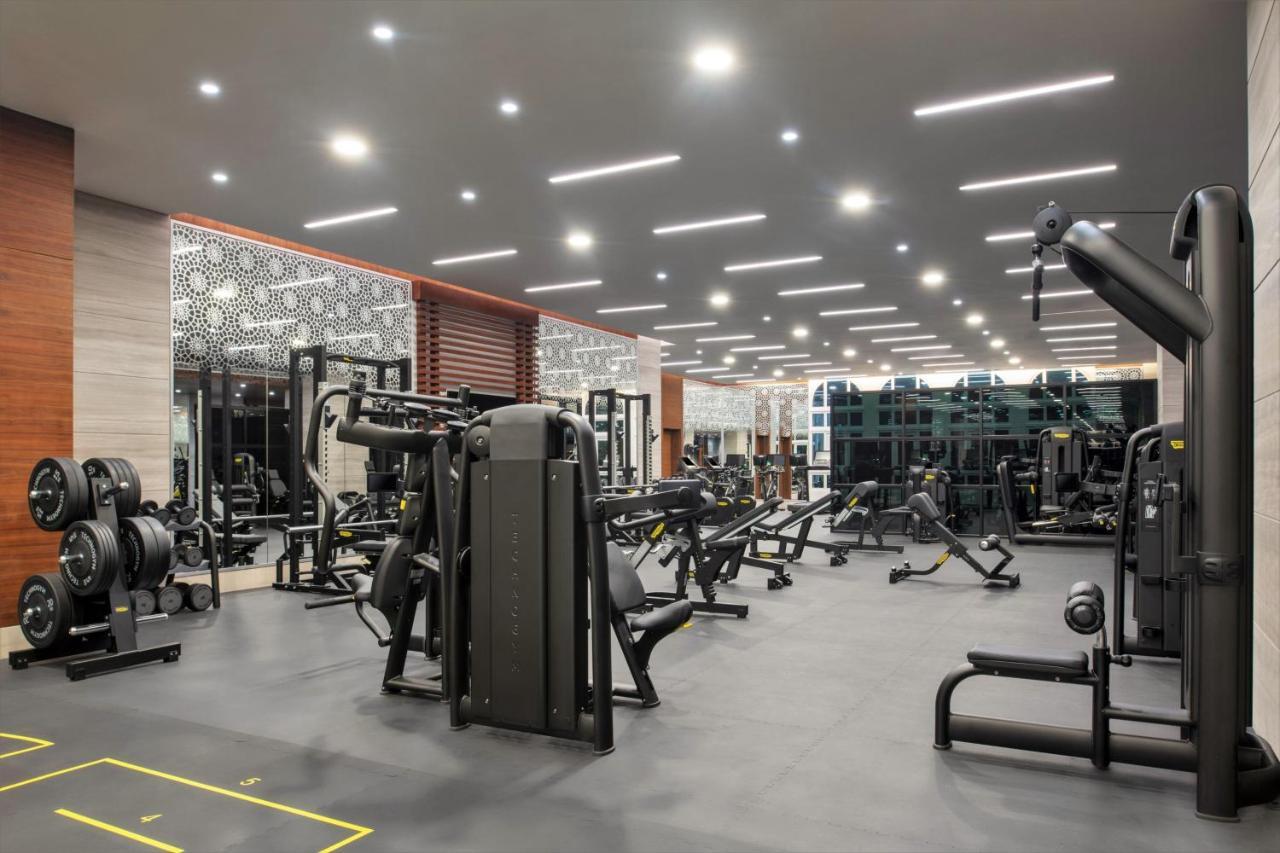 Al Messila, A Luxury Collection Resort & Spa, Dauhá Exteriér fotografie The gym at the hotel