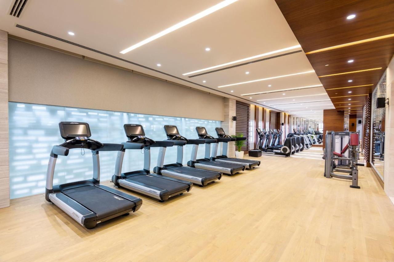 Al Messila, A Luxury Collection Resort & Spa, Dauhá Exteriér fotografie The gym at the hotel