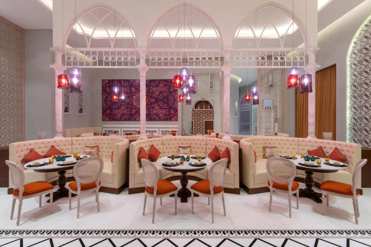 Al Messila, A Luxury Collection Resort & Spa, Dauhá Exteriér fotografie The interior of the restaurant
