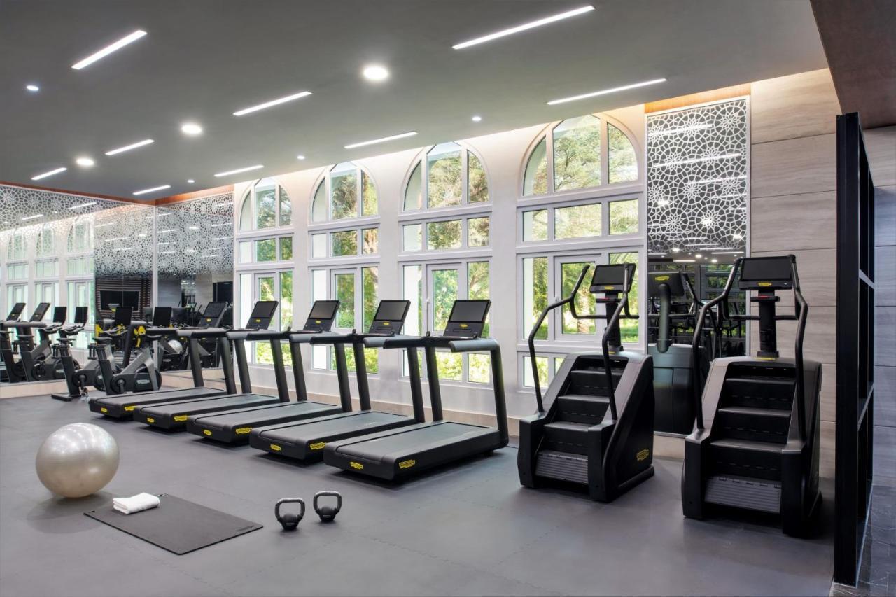 Al Messila, A Luxury Collection Resort & Spa, Dauhá Exteriér fotografie The gym at the hotel